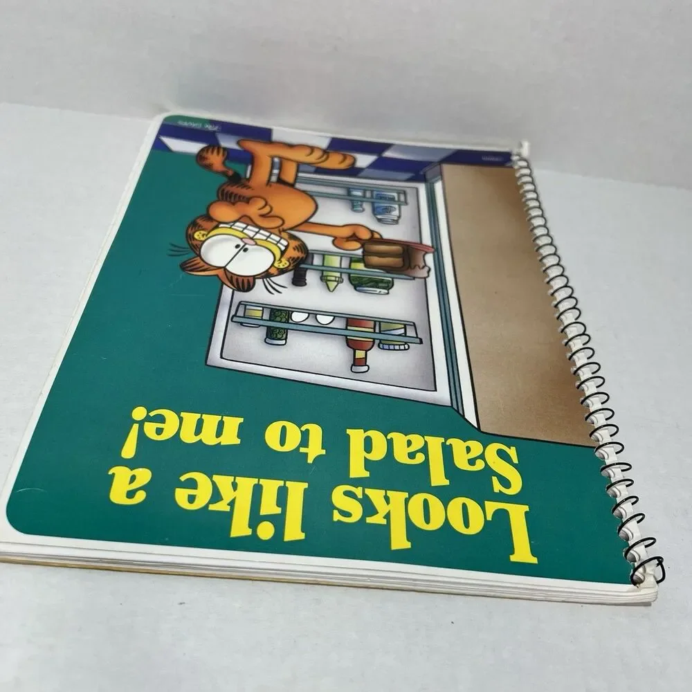 Garfield Scratch Pad and used Looks Like Salad To Me Notebook Mead